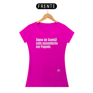 Nome do produtoCamiseta feminina musical frase 