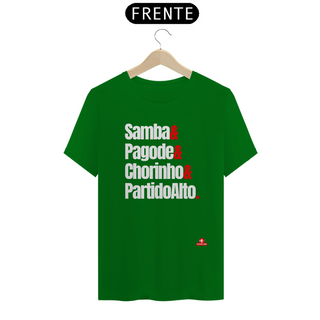 Nome do produtoCamiseta de samba com frase 