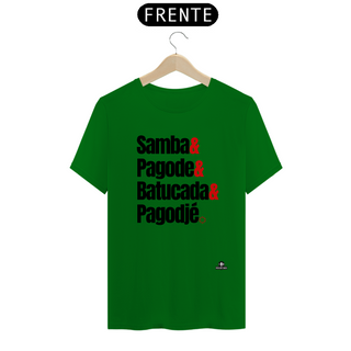 Nome do produtoCamiseta de pagode frase 