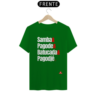 Nome do produtoCamiseta de pagode frase 