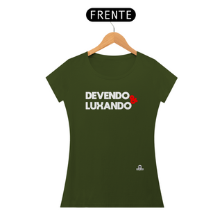 Nome do produtoCamiseta feminina com a frase divertida 