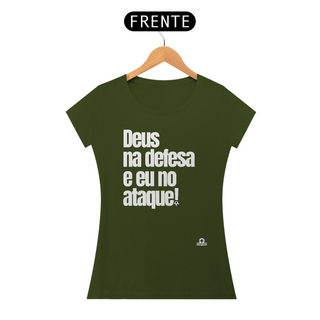 Nome do produtoCamiseta feminina com a frase 