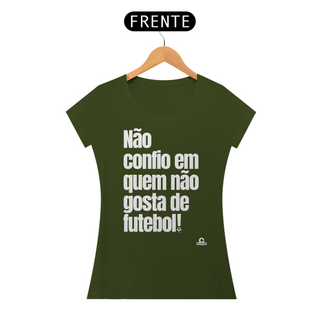 Nome do produtoCamiseta feminina de torcedor com frase 