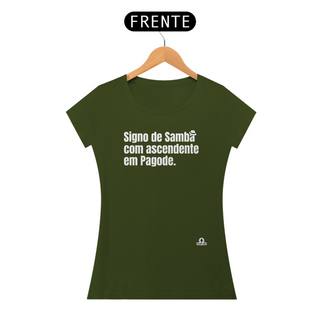 Nome do produtoCamiseta feminina musical frase 