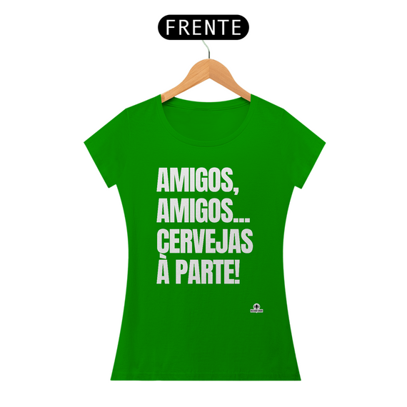 Camiseta de boteco feminina com frase 