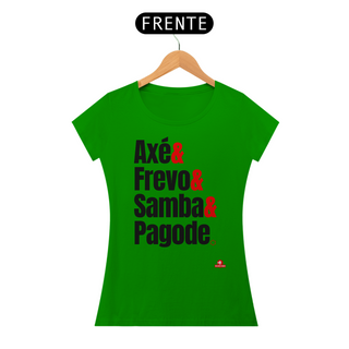 Nome do produtoCamiseta feminina com a frase 