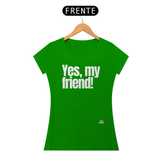 Nome do produtoCamiseta feminina engraçada com frase 