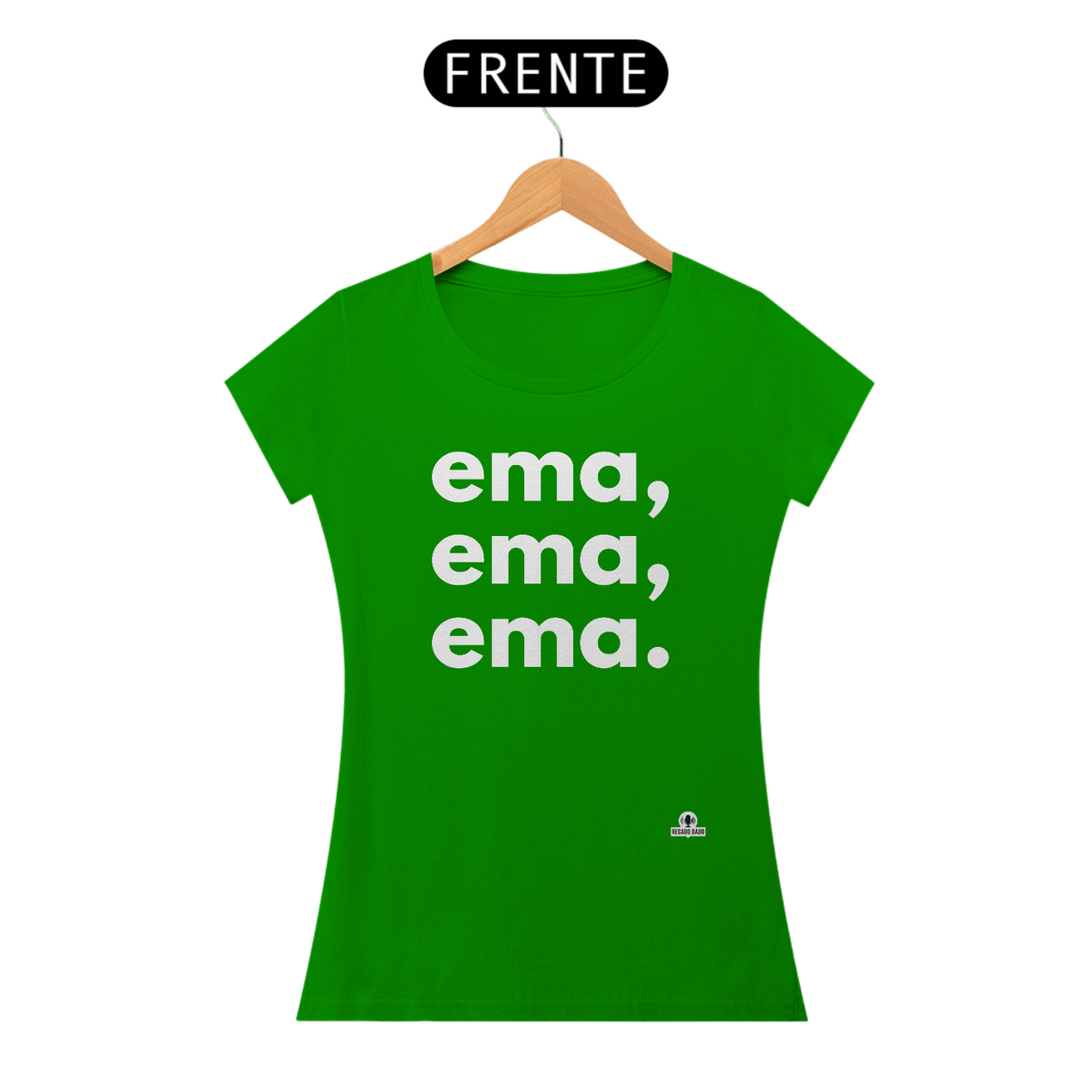 Nome do produto: Camiseta feminina engraçada \