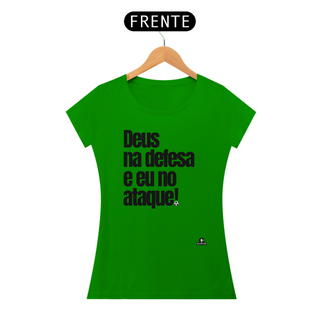 Nome do produtoCamiseta feminina com a frase 