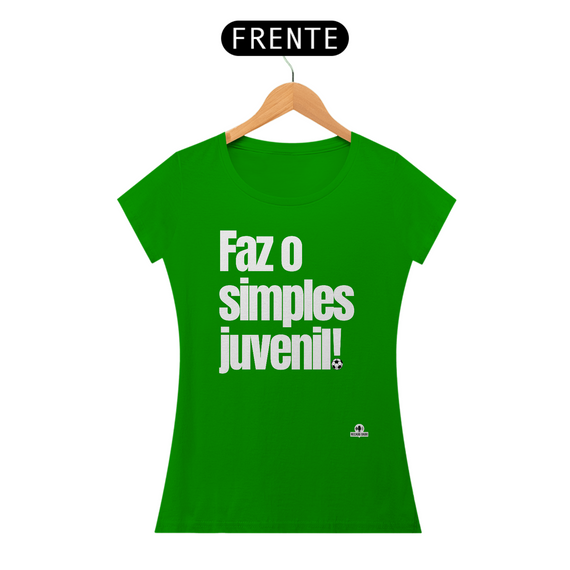 Camiseta feminina de futebol 