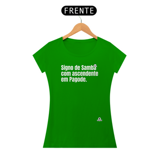 Nome do produtoCamiseta feminina musical frase 