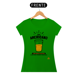 Nome do produtoCamiseta em homenagem ao mais iconico copo brasileiro: o copo americano.