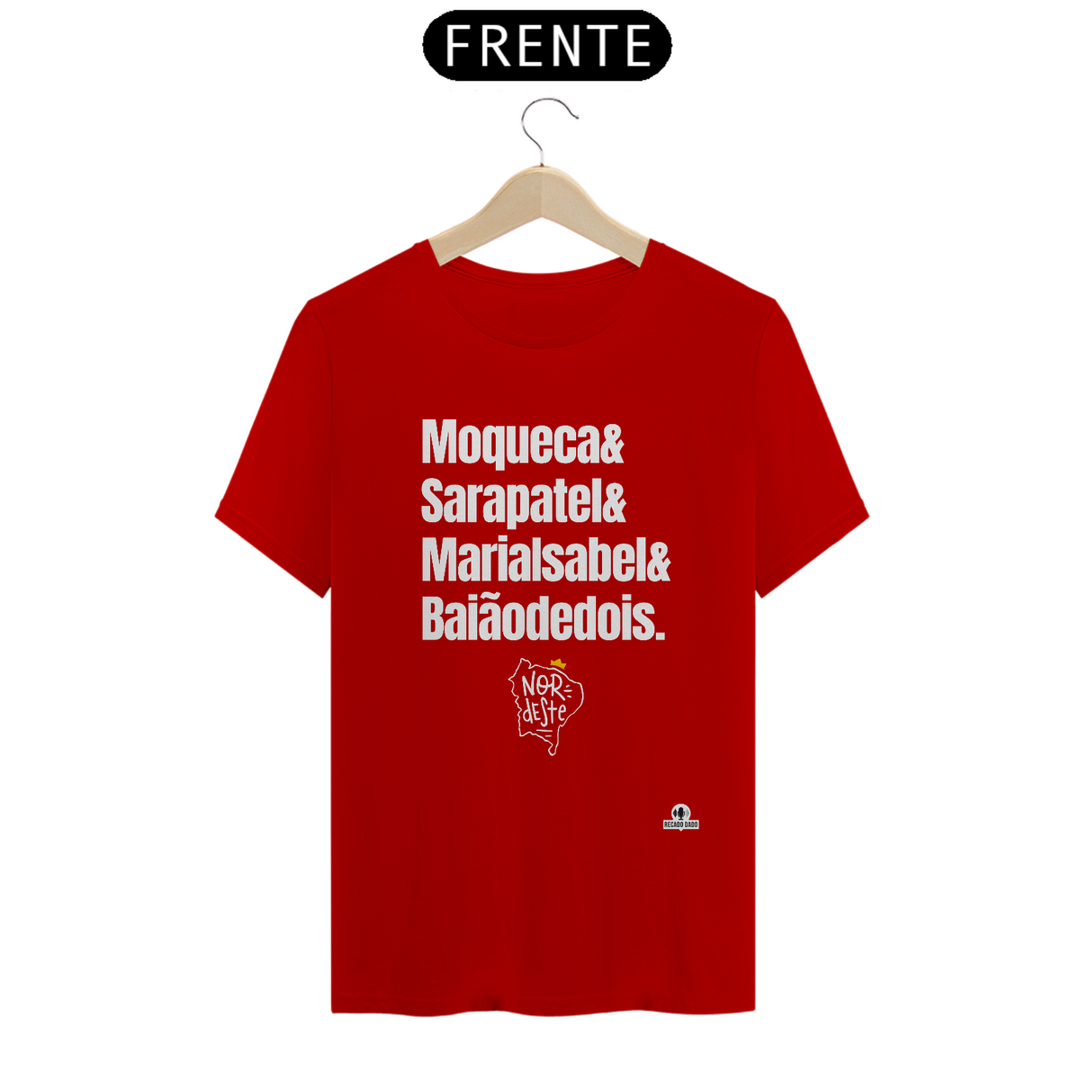 Nome do produto: Camiseta comidas nordestinas \