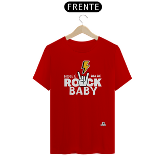 Nome do produtoCamiseta estilizada de rock com frase 