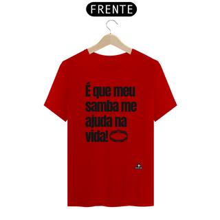 Nome do produtoCamiseta de sambista com frase 