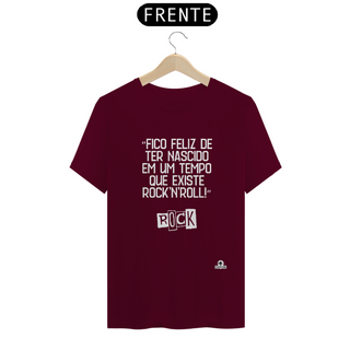 Nome do produtoCamiseta de rock com frase 