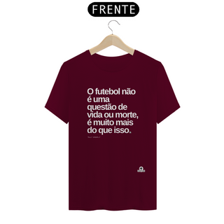 Nome do produtoCamiseta futebol com frase 