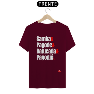 Nome do produtoCamiseta de pagode frase 