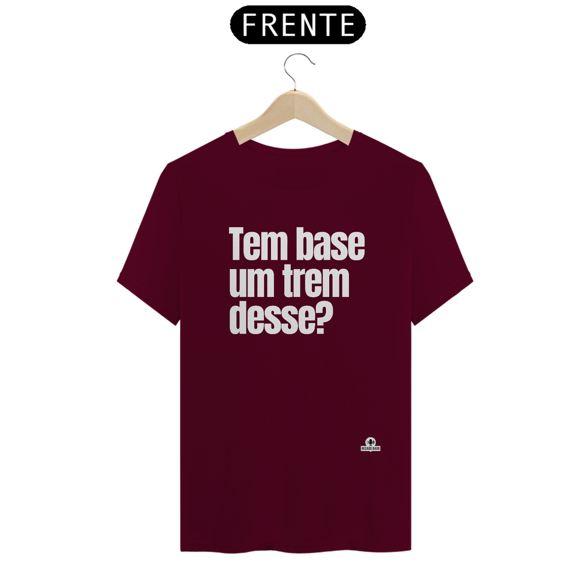 Nome do produto: Camiseta com frase \