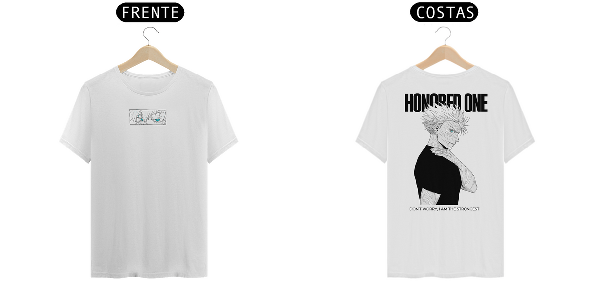 Nome do produto: Camiseta Prime - Honored One (Branca)