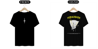 Camiseta Preta - Hiraishin (Frente/Costas)