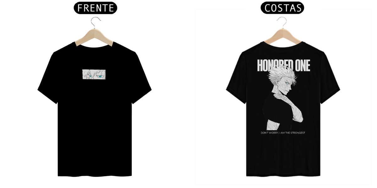 Nome do produto: Camiseta Prime - Honored One (Preta)