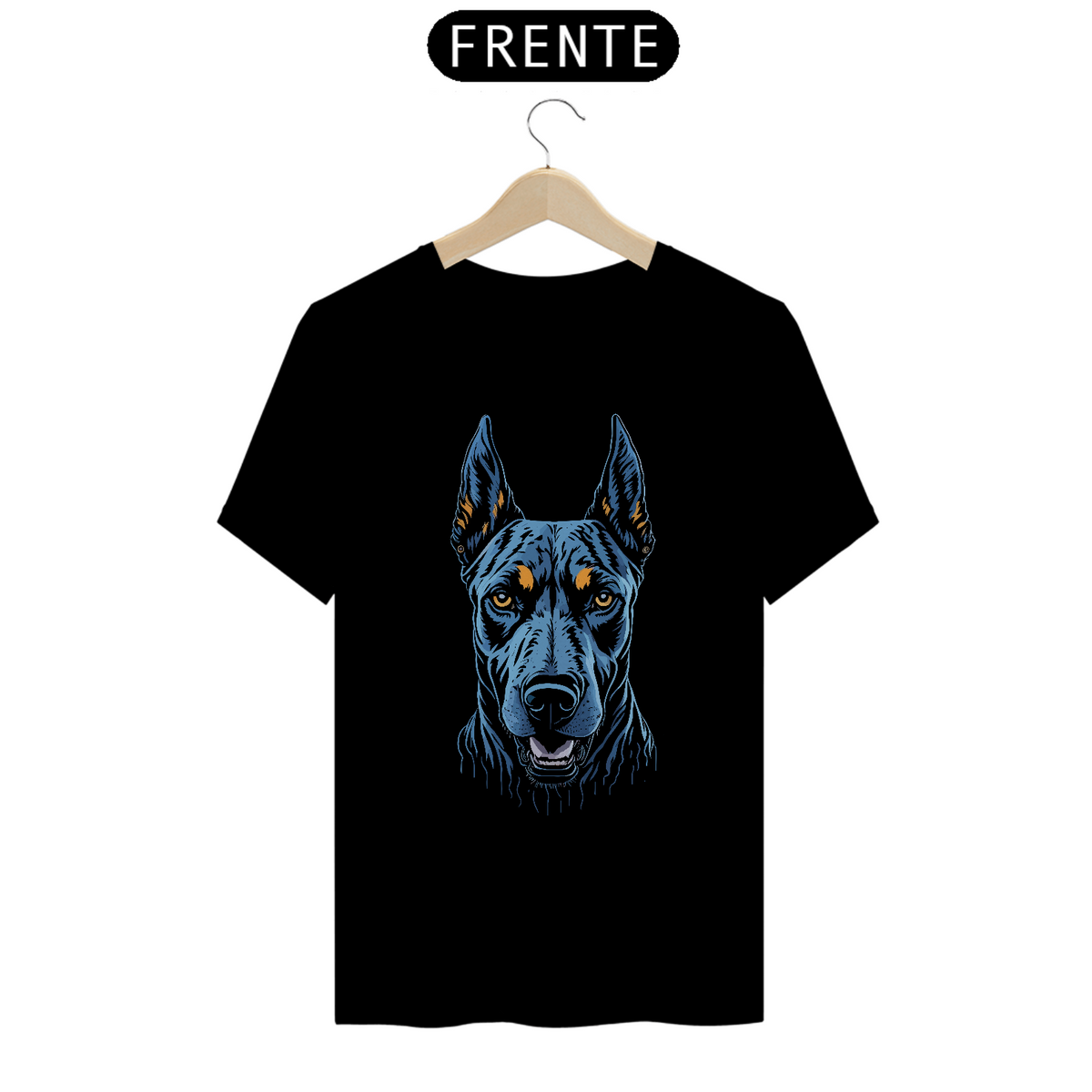 Nome do produto: Camiseta Dog Doberman