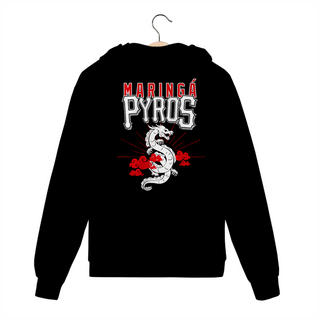 Nome do produtoMOLETOM DE FUTEBOL AMERICANO (com zipper) - MARINGÁ PYROS