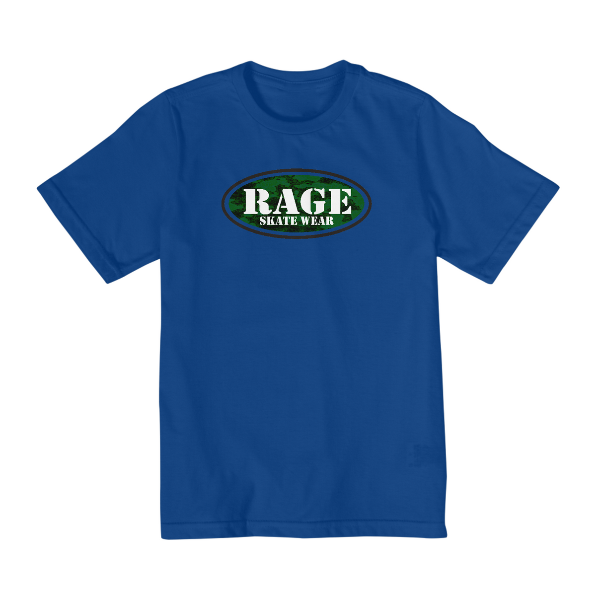 Nome do produto: Camiseta Infantil Rage Logo Militar