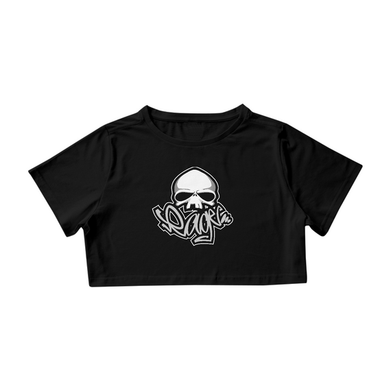 Cropped Rage Skates Skull