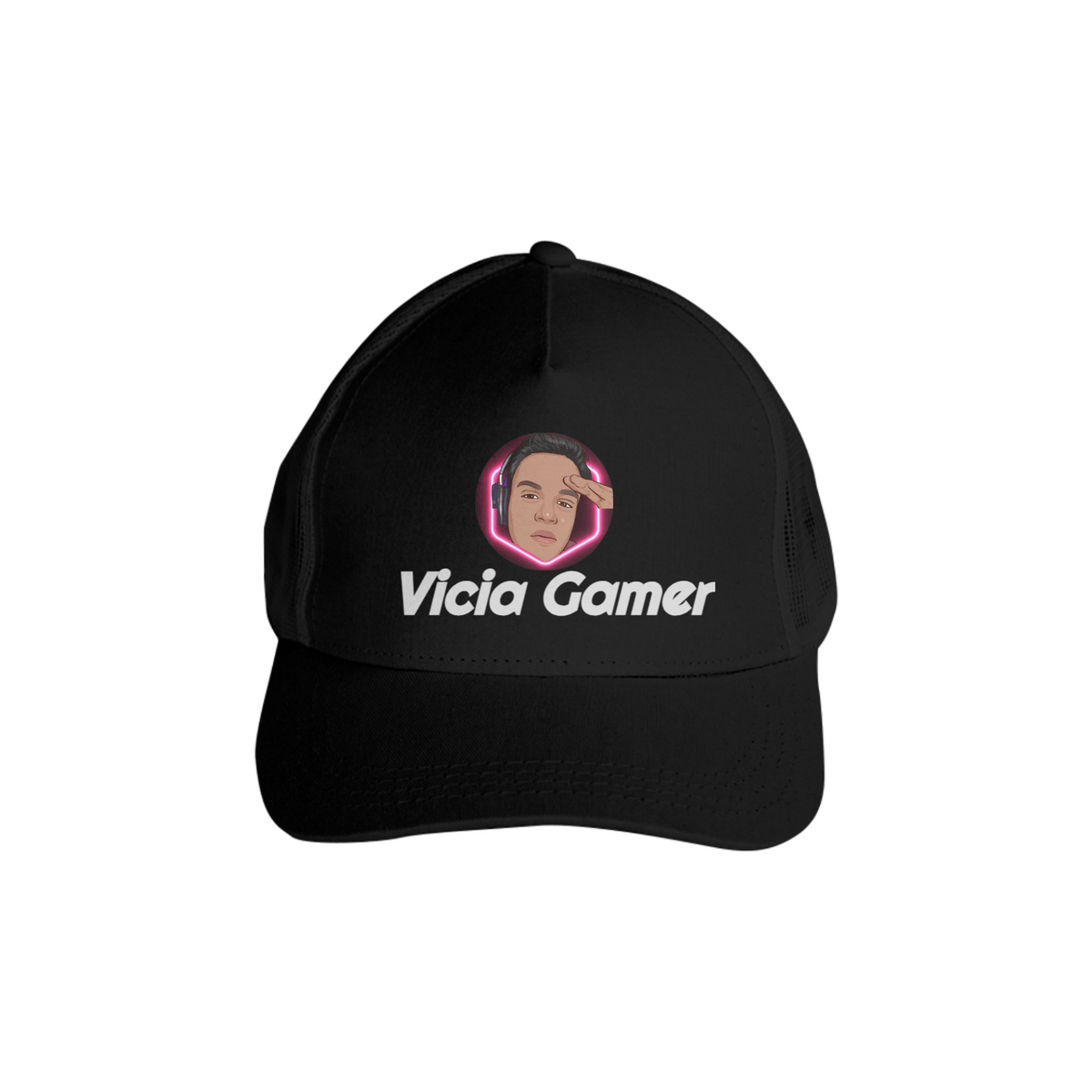 Nome do produto: Boné Prime Confort Vicia Gamer