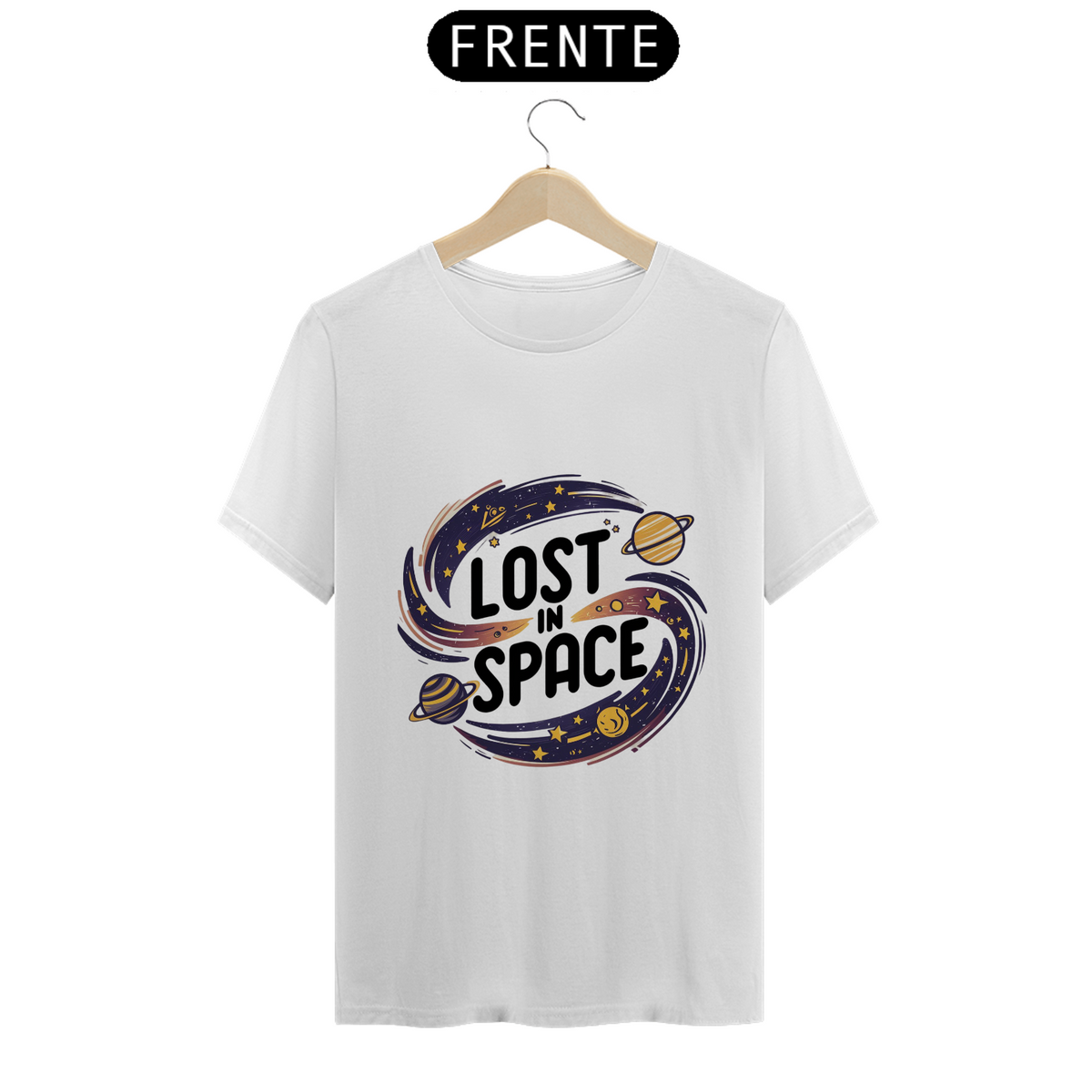 Nome do produto: Camisa Perdido no Espaço