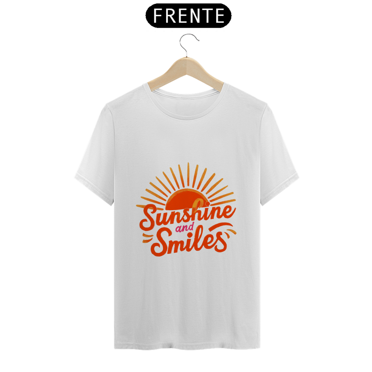 Nome do produto: Camisa Sol e Sorrisos