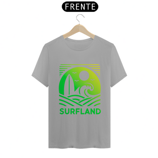 Nome do produtoCamiseta Surfland Oficial - Verde e Amarelo