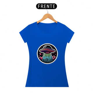 Nome do produtoCamiseta Sticker Feminina - UFO