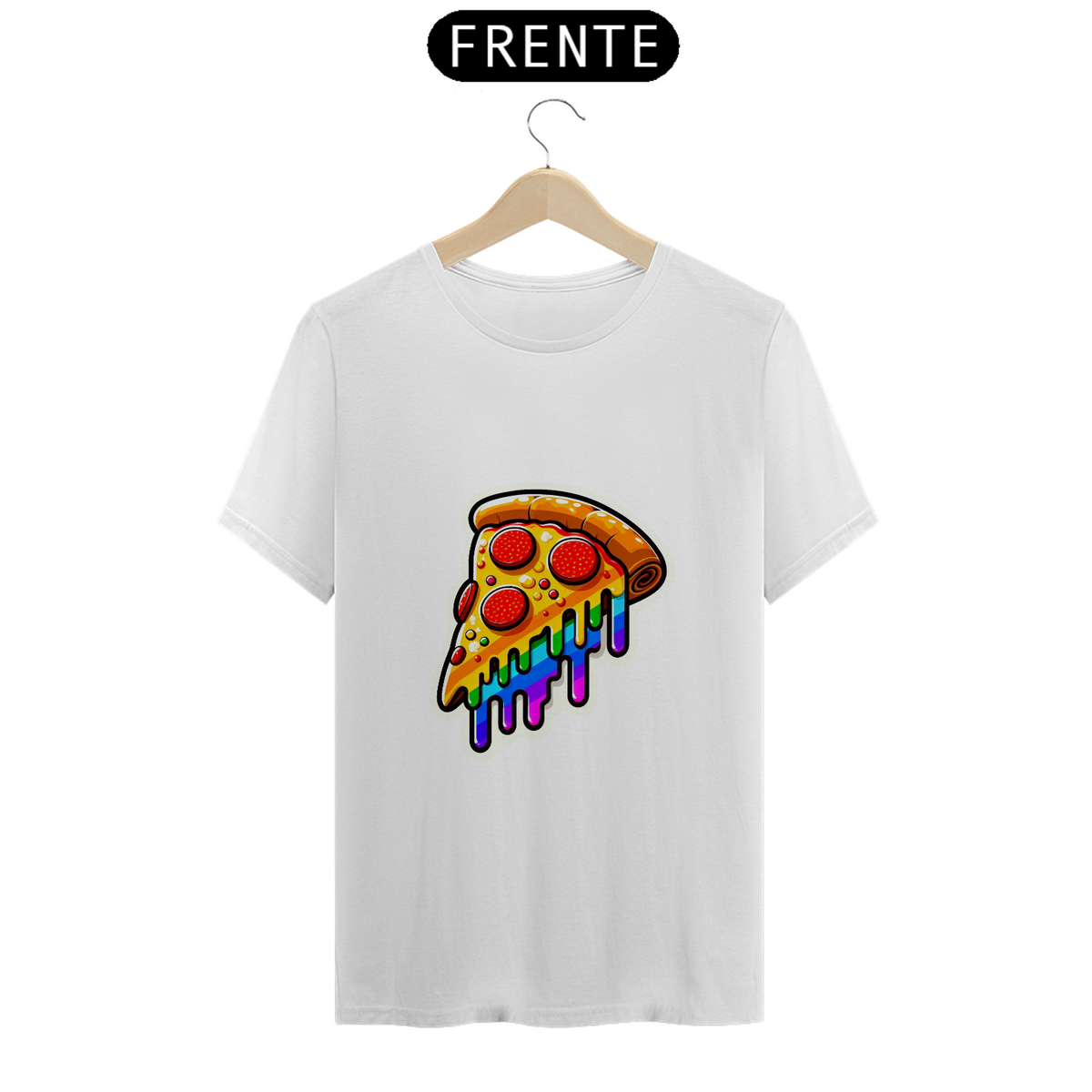 Nome do produto: Coleção Stickers - Pizza Rainbow