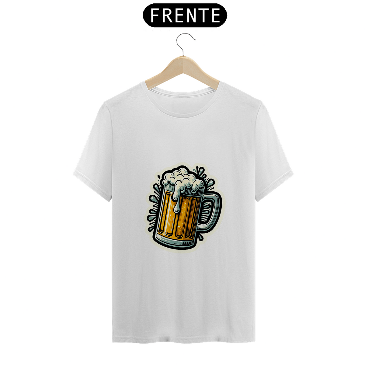 Nome do produto: Camiseta Stickers - Cerveja