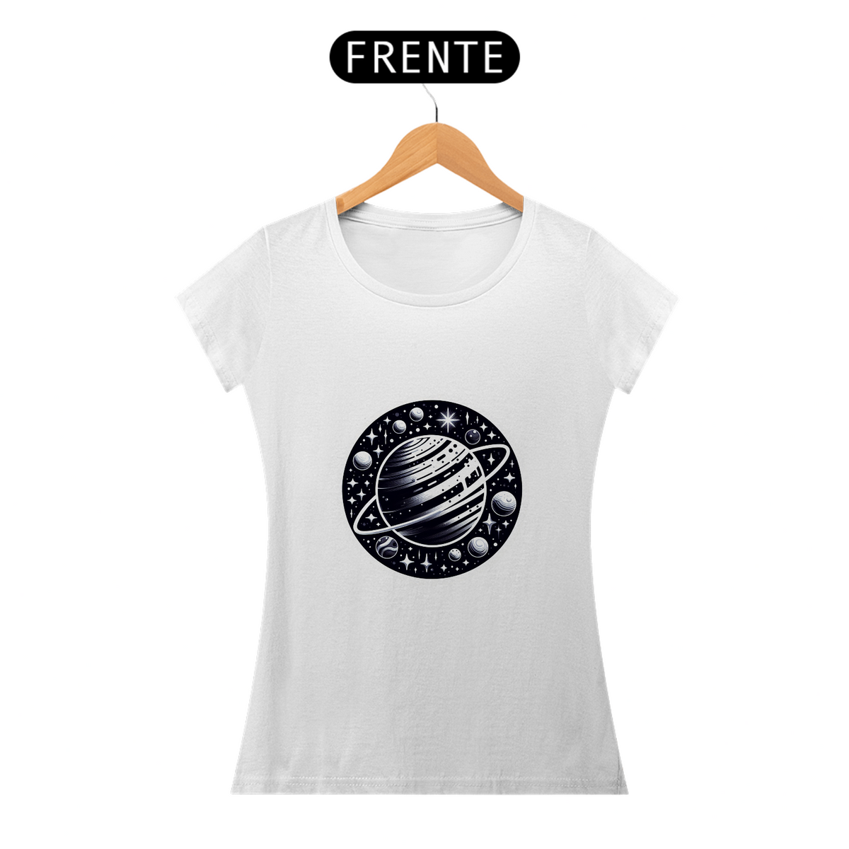 Nome do produto: Camiseta Sticker Feminina