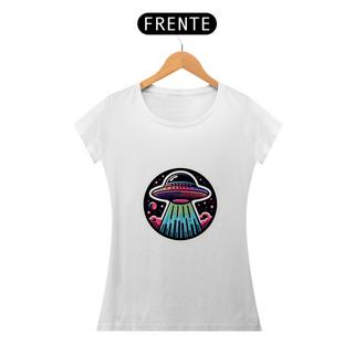 Camiseta Sticker Feminina - UFO