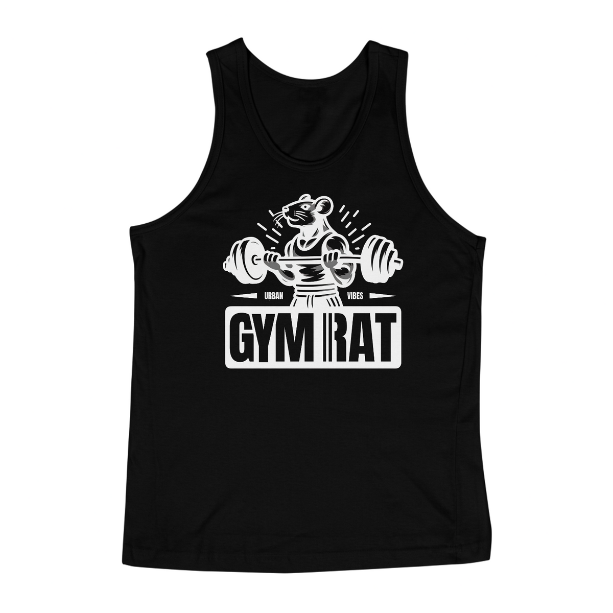 Nome do produto: Regata Academia - Gym Rat Oficial