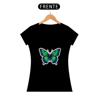 Nome do produtoCamiseta Sticker Feminina - Butterfly