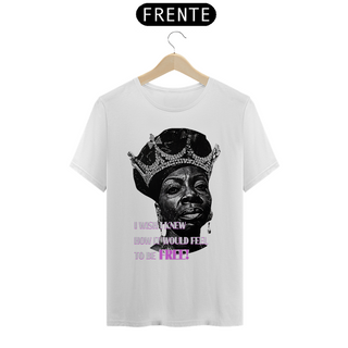 Camiseta Nina Simone Branca | Coleção Faces e Frases | Urban Scars
