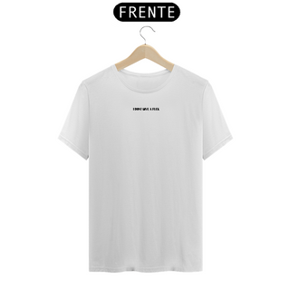 Camiseta I don't give a F Branca | Coleção Frases | Urban Scars