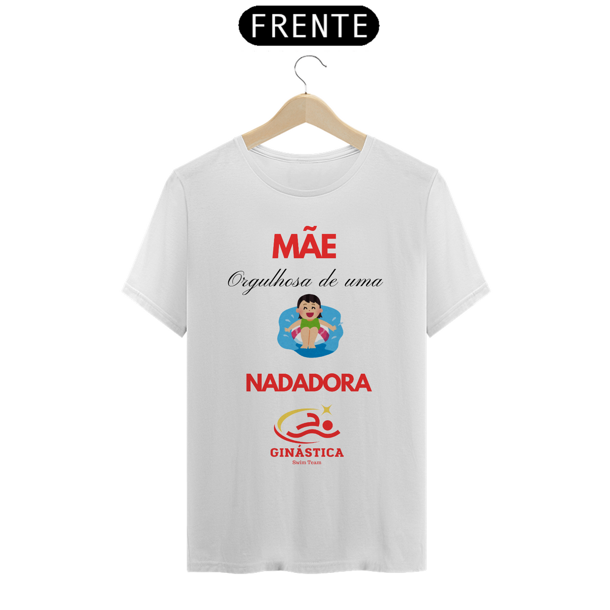 Nome do produto: Camiseta Mãe Nadadora
