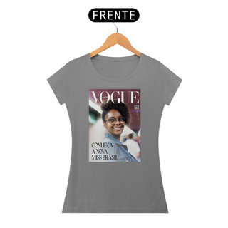 Nome do produtoT-Shirt Personalizável Fem. - Capa Revista Vogue 2