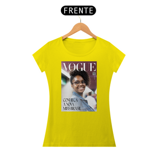 Nome do produtoT-Shirt Personalizável Fem. - Capa Revista Vogue 2