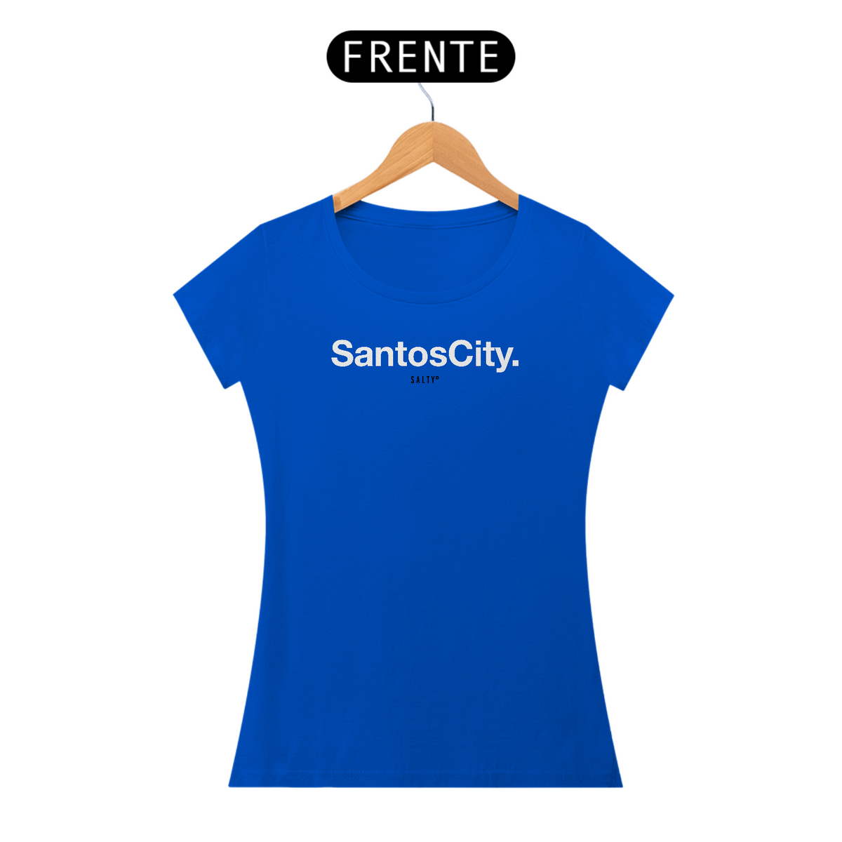Nome do produto: T-Shirt Fem. - SantosCity