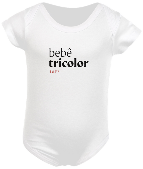Body Bebê tricolor