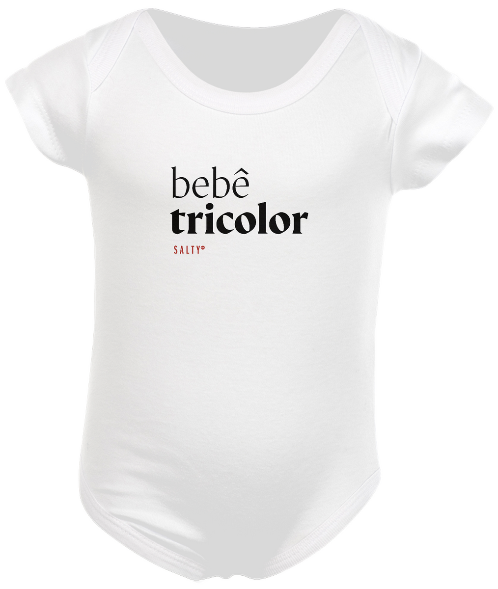 Nome do produto: Body Bebê tricolor