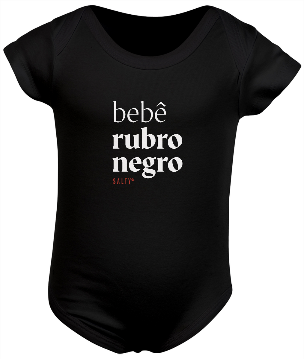Nome do produto: Body Bebê rubro negro